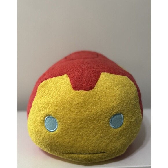 Disney Store Marvel 12" Iron Man Large Tsum Tsum Plush Toy Pillow - Picture 1 of 5
